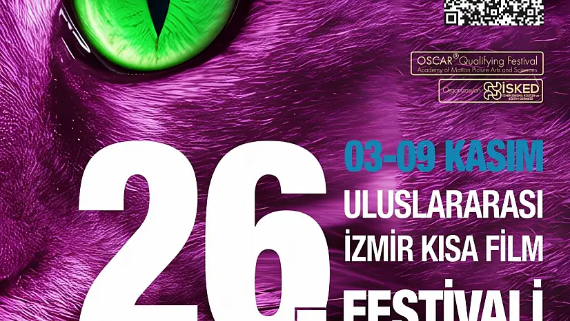 26. İzmir uluslararası kısa film festivali finalistleri belli oldu