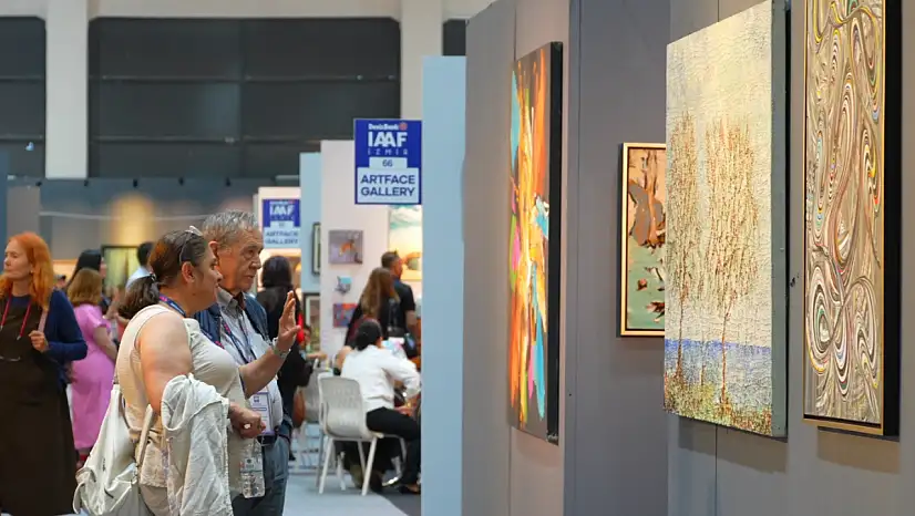 DenizBank III. İAAF İzmir Sanat Fuarı sanat dünyasını Fuar İzmir'de buluşturdu