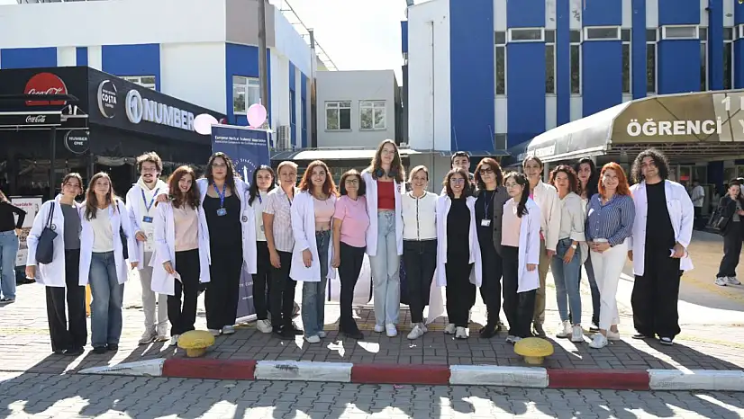 Ege Üniversitesi meme kanseri farkındalık etkinliği düzenlendi