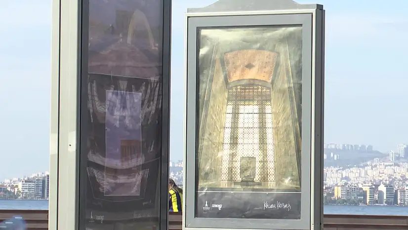 Gazeteci Korcan Karar'ın 'Anıtkabir' sergisi İzmir'de sanatseverlerle buluştu