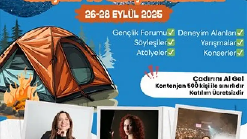 Gençler Foça'da buluşuyor: İzmir Büyükşehir'den ücretsiz kamp etkinliği