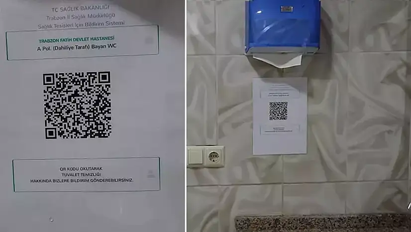 Hastanelerde hijyen için QR kodlu yeni dönem