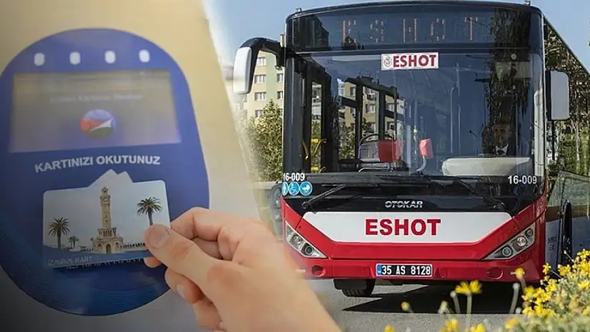 İzmir'de toplu taşıma ücretlerine zam