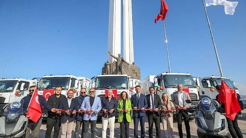 Karşıyaka Belediyesi'nden temizlik filosuna büyük yatırım