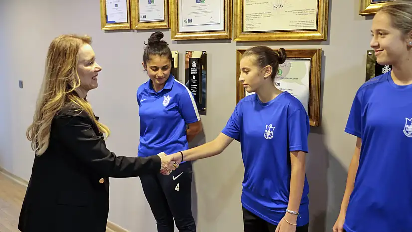 Konak Belediyespor'dan üç genç yetenek U15 milli takımı kadrosunda