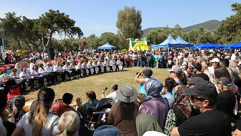 Menderes'te festival coşkusu gökyüzüne taştı