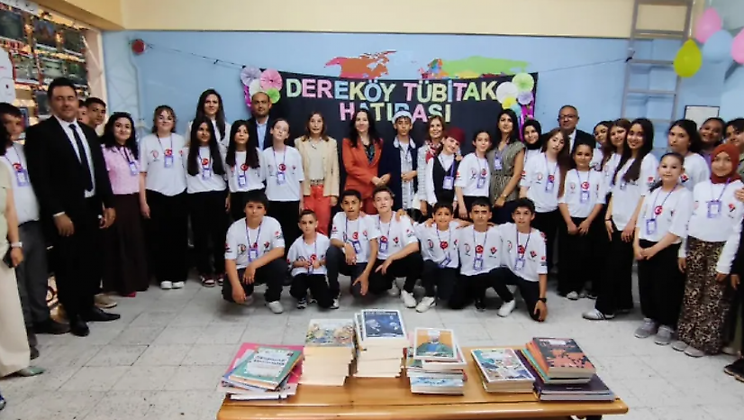 Öğrencilerin bilimsel projeleri fuarda büyük ilgi gördü