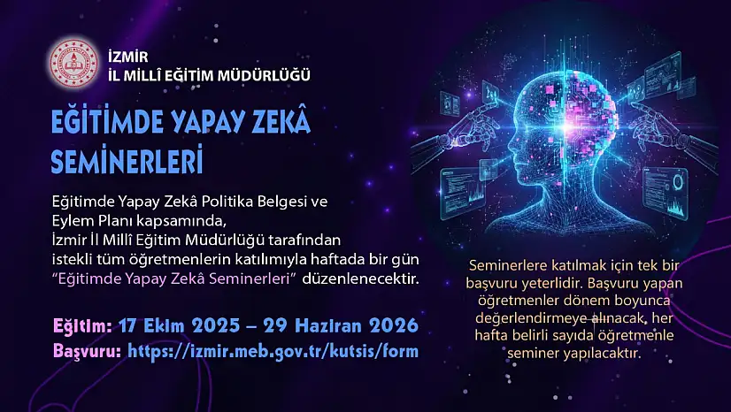 Öğretmenlere özel seminerlerle yapay zekâ farkındalığı artıyor