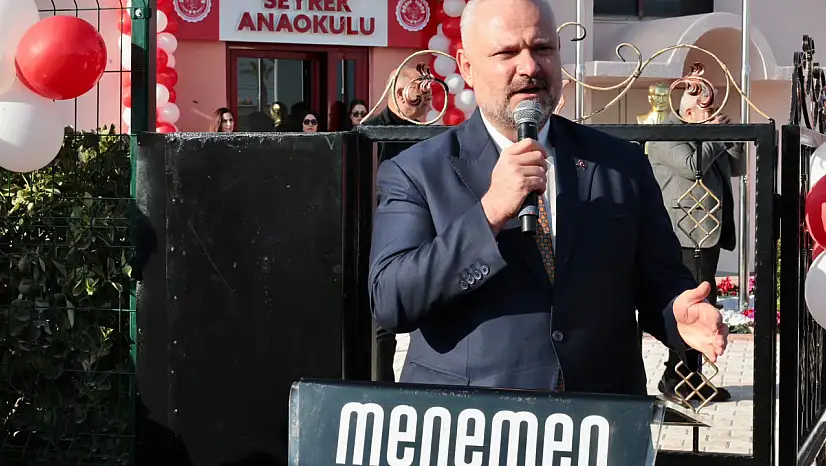 Seyrek Anaokulu resmi törenle eğitim hayatına başladı