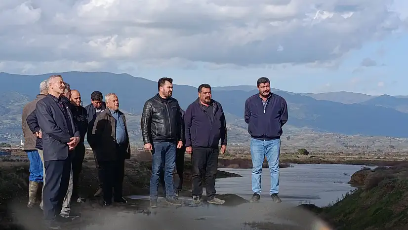 TİRE'DE YAĞMUR SUYU TARTIŞMASI: MUHTARLARDAN DSİ'YE ÇAĞRI