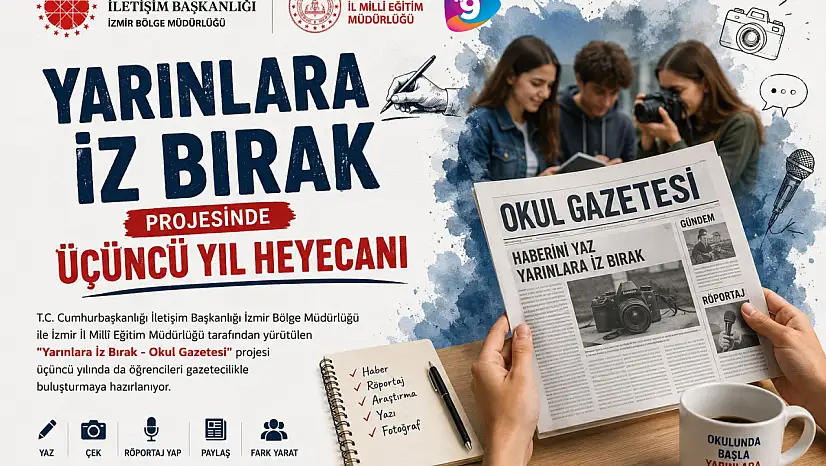 'Yarınlara iz bırak' projesinde üçüncü yıl heyecanı