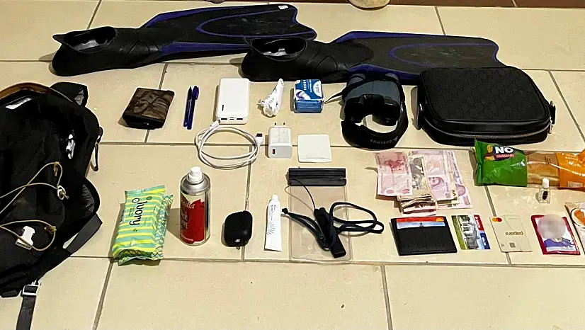 Yüzerek Yunanistan'a geçmek istedi jandarmadan kaçamadı