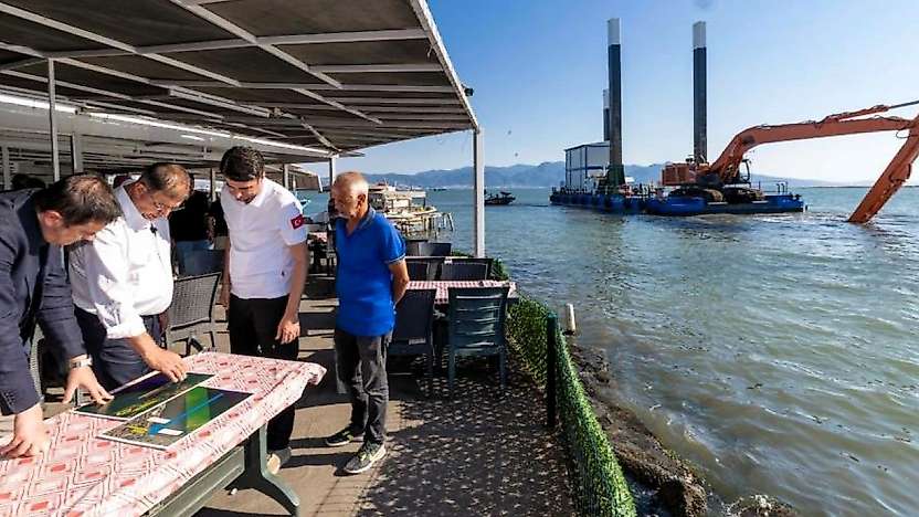 1,5 milyon ton dip çamuru çıkarıldı, rota kuzeye çevrildi