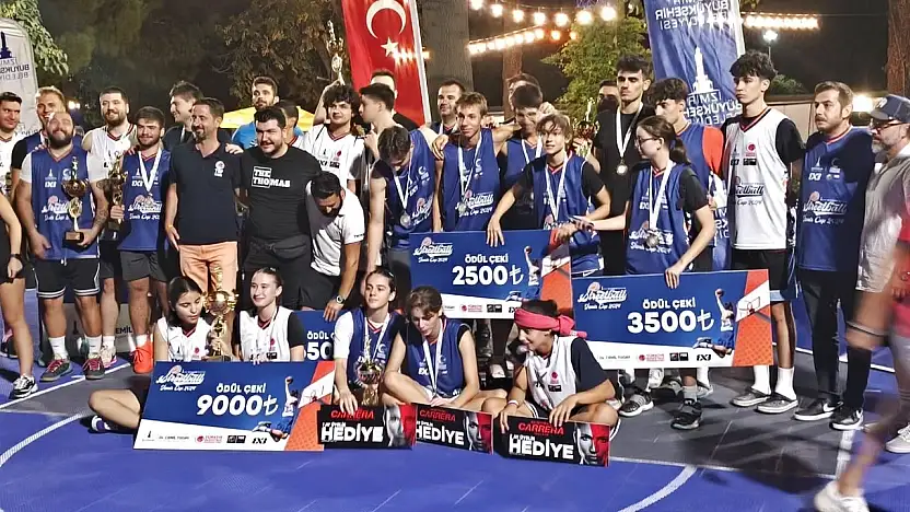 3x3 Streetball İzmir Cup 2025'te şampiyonlar belli oldu