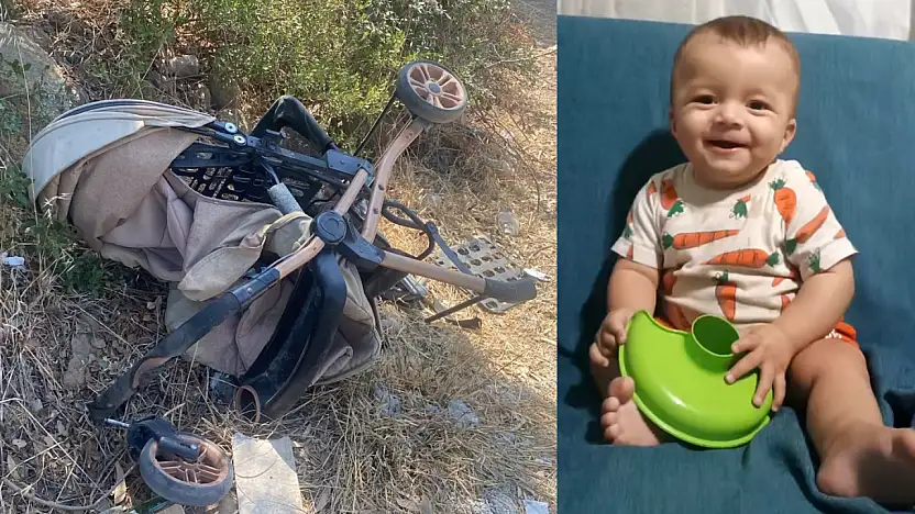 Alkollü ve ehliyetsiz sürücünün çarptığı bebek arabasındaki 9 aylık Miran hayatını kaybetti