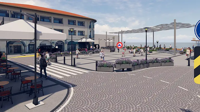 Başkan Mesut Ergin: 'Ayvalık'a denize açılan yeni bir meydan kazandırıyoruz'