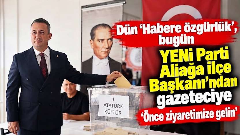 Bir gün önce 'Habere özgürlük', bir gün sonra gazeteciye 'Önce ziyaretimize gelin'