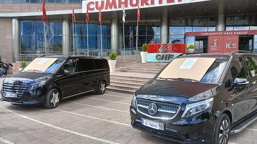 CHP Genel Merkezi'nde 'Haram Araç' Krizi