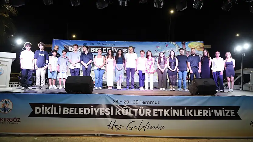 Ege'de sanat dolu 3 gün: O ilçede kültür etkinlikleri yoğun ilgi gördü!