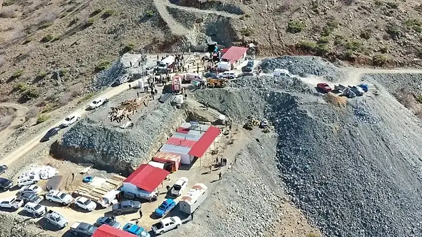 Elazığ'da maden faciası: Bir işçi yaralandı