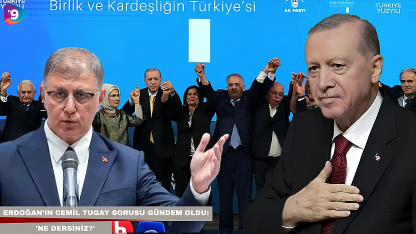 Erdoğan'ın Cemil Tugay sorusu gündem oldu: 'Ne dersiniz?'