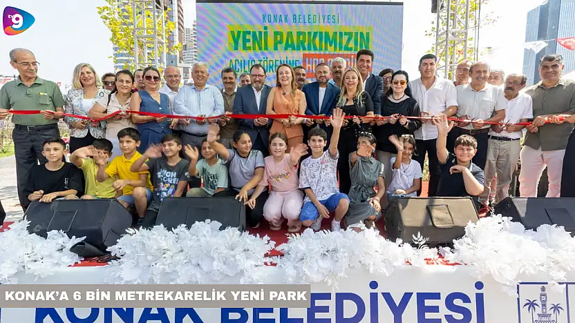 Konak'a 6 bin metrekarelik yeni park