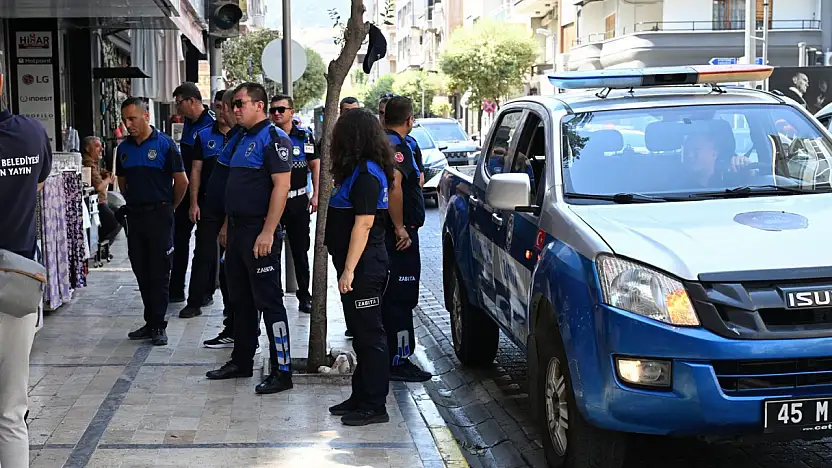 Manisa'da kaldırım işgallerine geçit yok