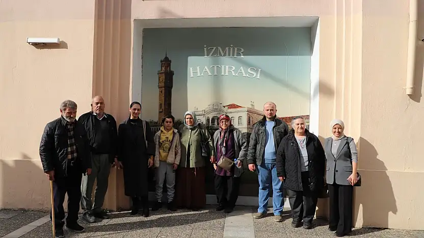Menderes Belediyesi'nden görme engellilere kültürel gezi etkinliği