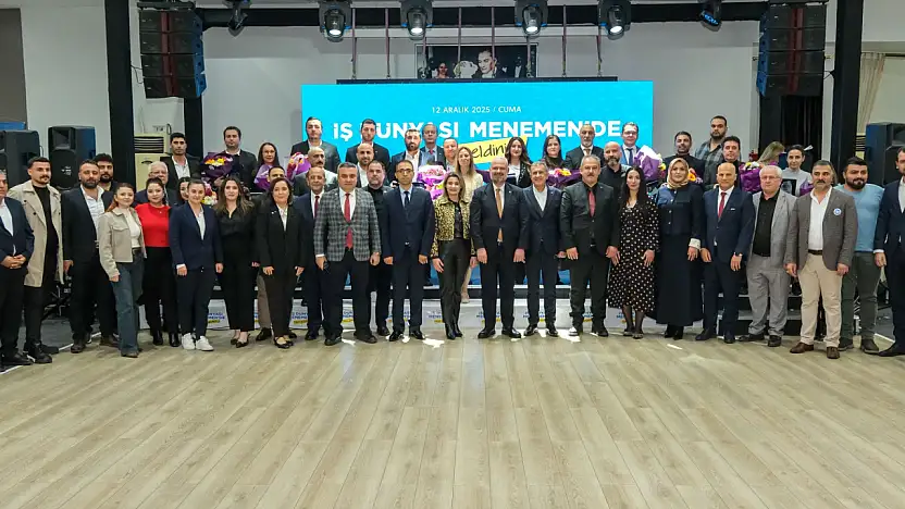 Menemen'de iş dünyası buluşmasıyla 25 bin kişiye istihdam