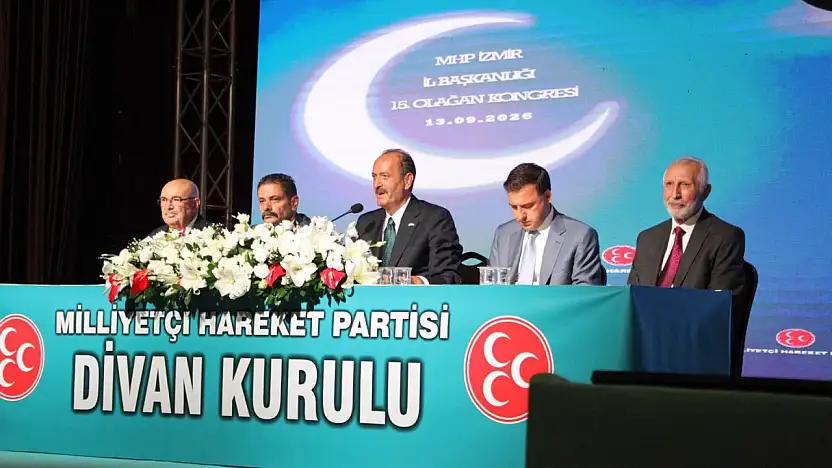 MHP İzmir'de Veysel Şahin güven tazeledi