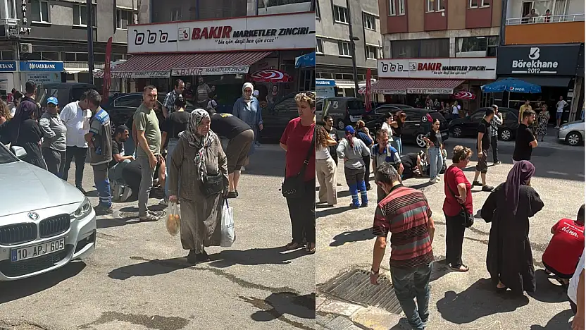 Motosikletin çarptığı yaşlı kadın ağır yaralandı