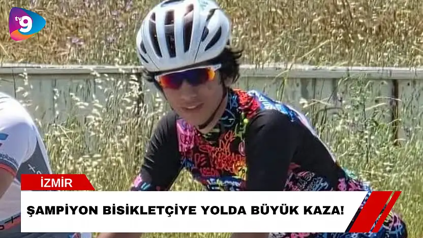 Şampiyon Bisikletçiye Yolda Büyük Kaza!