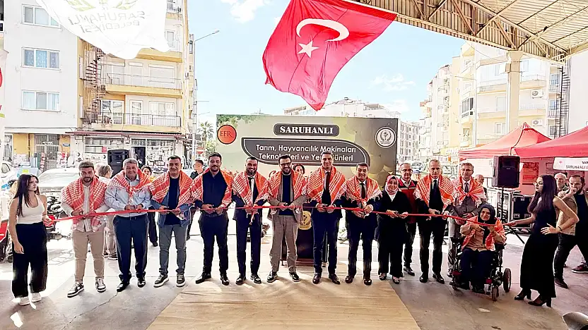 Saruhanlı'da tarımın kalbi atıyor
