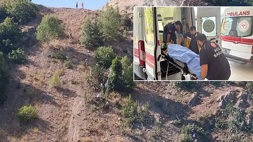 Tarım işçilerini taşıyan minibüs uçuruma yuvarlandı: 3 ölü, 4'ü ağır 18 yaralı