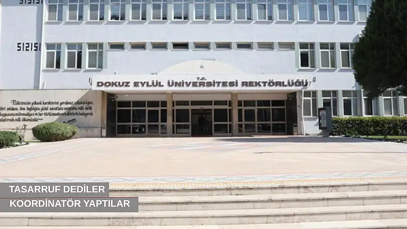 Tasarruf dediler koordinatör yaptılar!