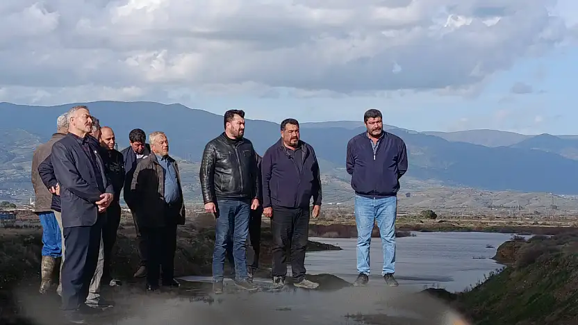 TİRE'DE YAĞMUR SUYU TARTIŞMASI: MUHTARLARDAN DSİ'YE ÇAĞRI