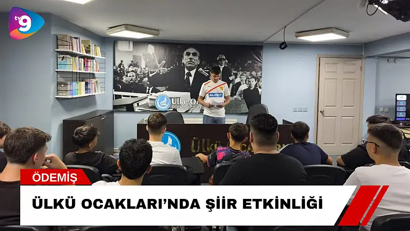 Ülkü Ocakları'nda şiir etkinliği
