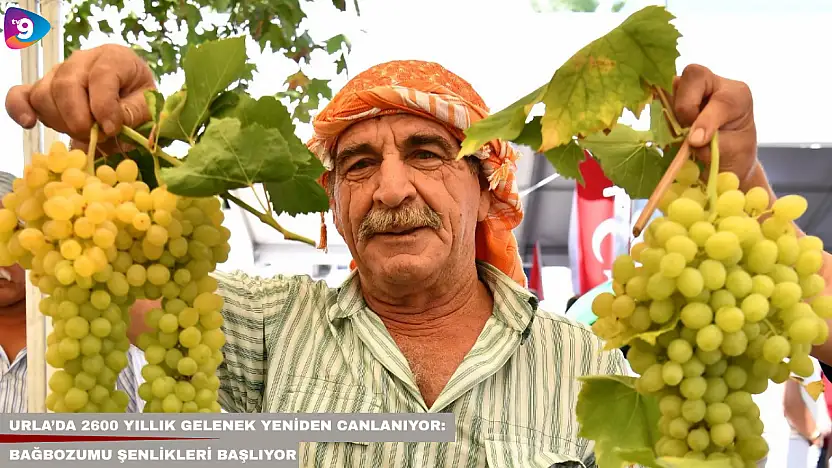 Urla'da 2600 yıllık gelenek yeniden canlanıyor: Bağbozumu Şenlikleri başlıyor