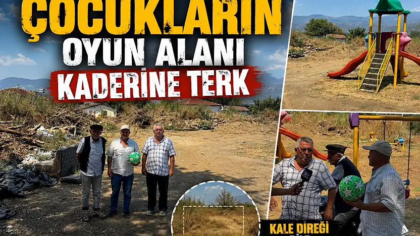 Yolüstü'nde çocukların oyun alanı kaderine terk