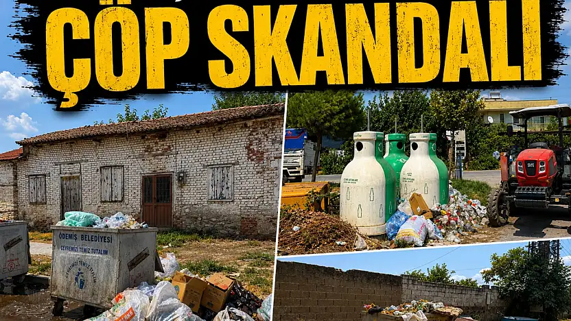 Yolüstü'nde çöp skandalı