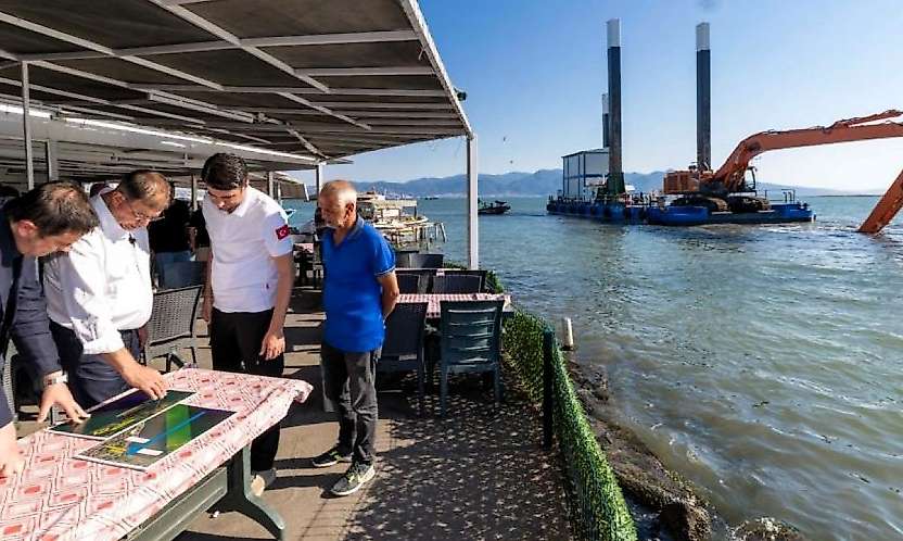 1,5 milyon ton dip çamuru çıkarıldı, rota kuzeye çevrildi