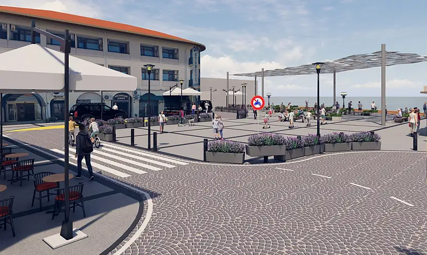 Başkan Mesut Ergin: 'Ayvalık'a denize açılan yeni bir meydan kazandırıyoruz'