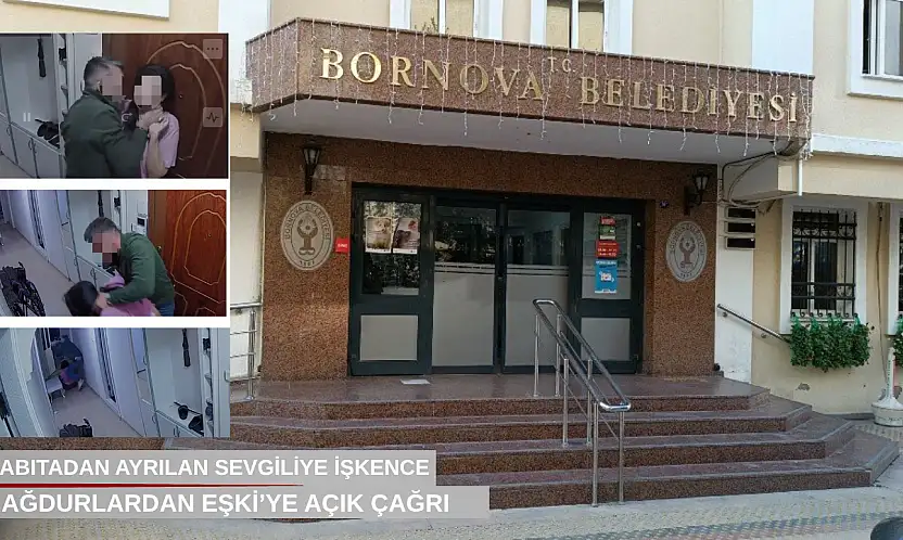 Bornova Belediyesi zabıtasından ayrılan sevgiliye işkence...