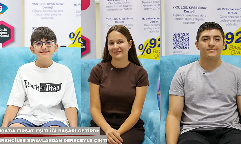 Buca'da fırsat eşitliği başarı getirdi: Öğrenciler sınavlardan dereceyle çıktı