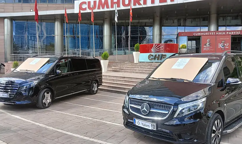 CHP Genel Merkezi'nde 'Haram Araç' Krizi