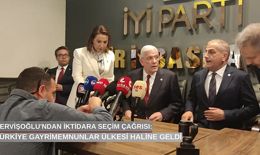 Dervişoğlu'ndan iktidara seçim çağrısı: Türkiye gayrimemnunlar ülkesi haline geldi