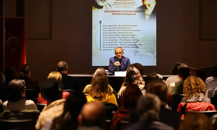 Efes Selçuk'ta herakleitos ve İoanna Kuçuradi Felsefe günleri başladı