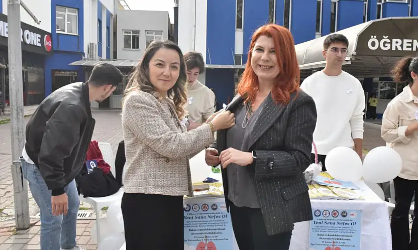 Ege Üniversitesi 'Yeni Sana Nefes Ol' Projesiyle Akciğer Kanserine erken teşhisin önemi vurgulandı