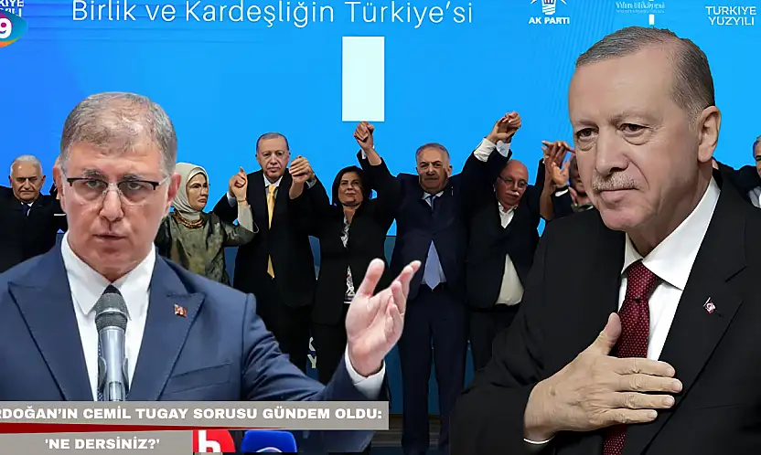 Erdoğan'ın Cemil Tugay sorusu gündem oldu: 'Ne dersiniz?'