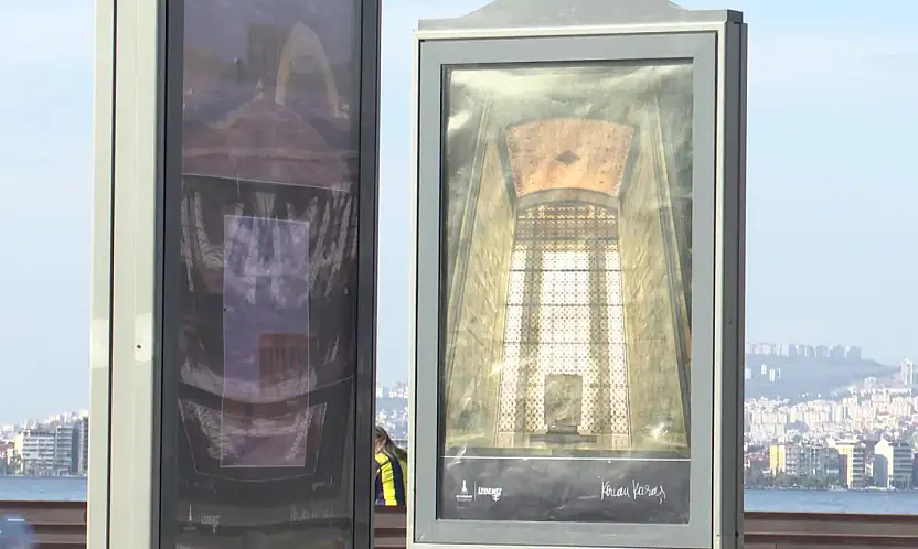 Gazeteci Korcan Karar'ın 'Anıtkabir' sergisi İzmir'de sanatseverlerle buluştu